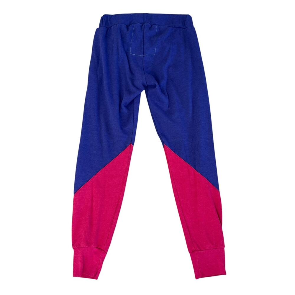 AVIATOR NATION Glider Colorblock Set Hot Pink Purple Joggers Zip Hoodie XS RARE - Picture 5 of 11